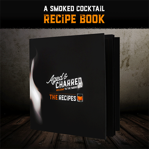 A smoked cocktail recipe book